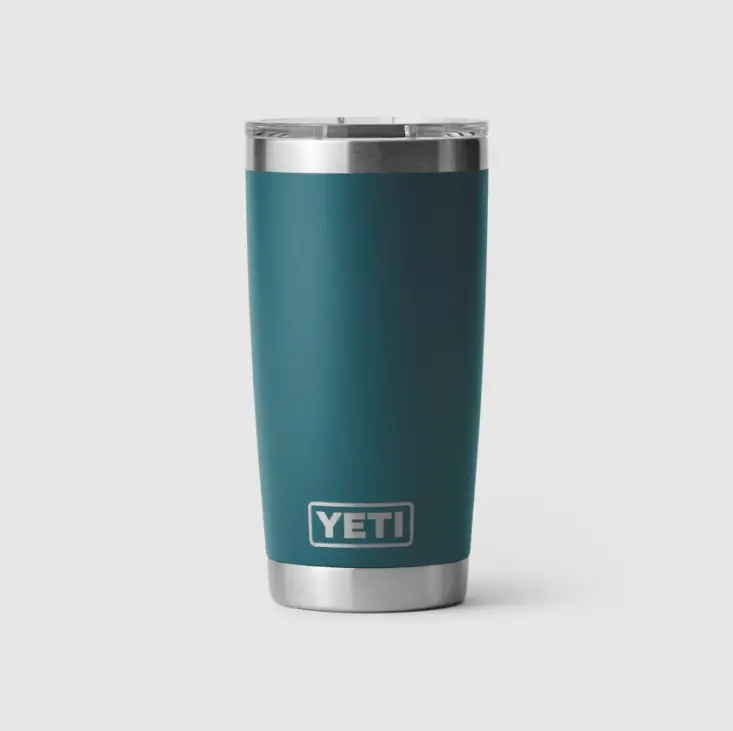 YETI Rambler 20 oz Double-Wall Tumbler with Magslider Lid