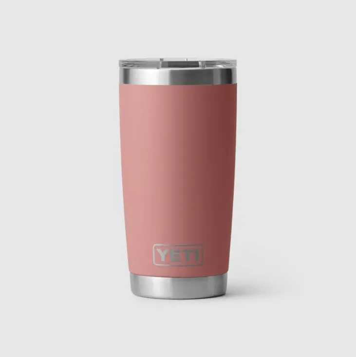 YETI Rambler 20 oz Vacuum-Insulated Tumbler with MagSlider Lid – Sandstone