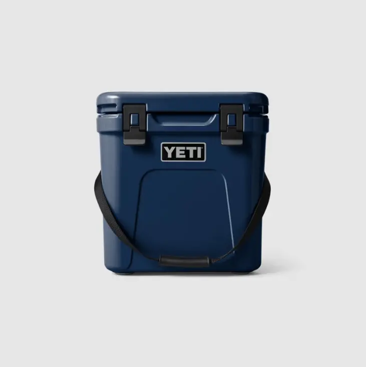 YETI Roadie 24 Hard Cooler – Navy Blue Portable Rugged Cooler