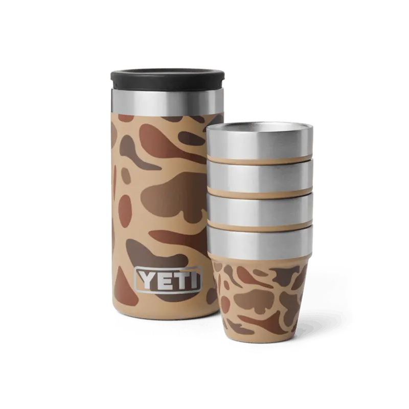 YETI Shot Glass Set with Carrying Case – Wetlands Camo