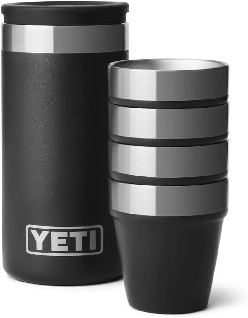 YETI Shot Glass Set with Protective Carrying Case
