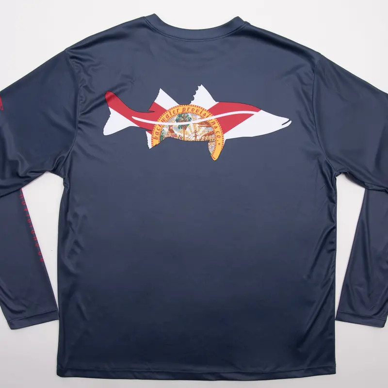 Youth Snook Long-Sleeve Fishing Shirt