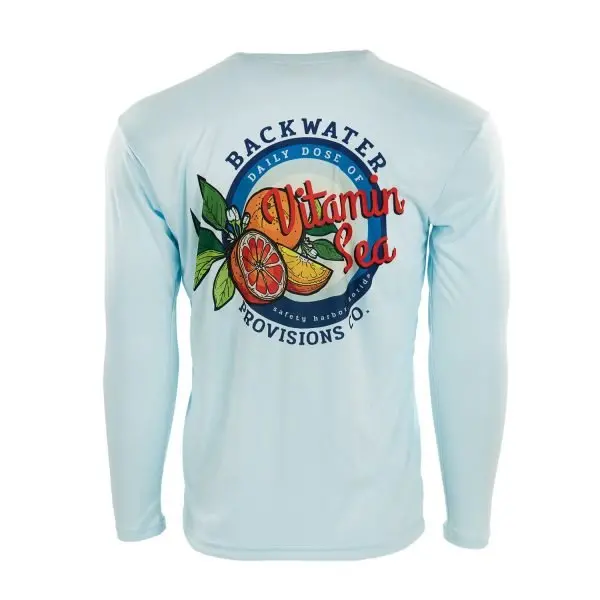 Youth Vitamin Sea Long-Sleeve Performance Tee